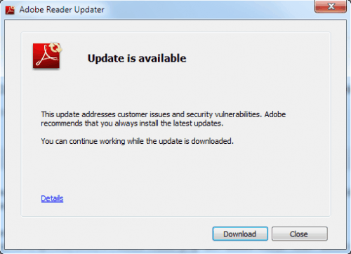 adobe reader dc mac update
